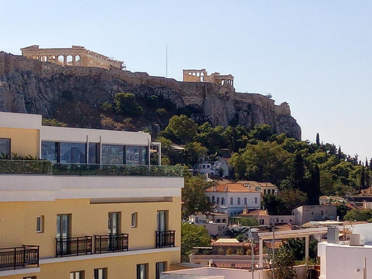 Unique Location With Rooftop View Atenas Exterior foto